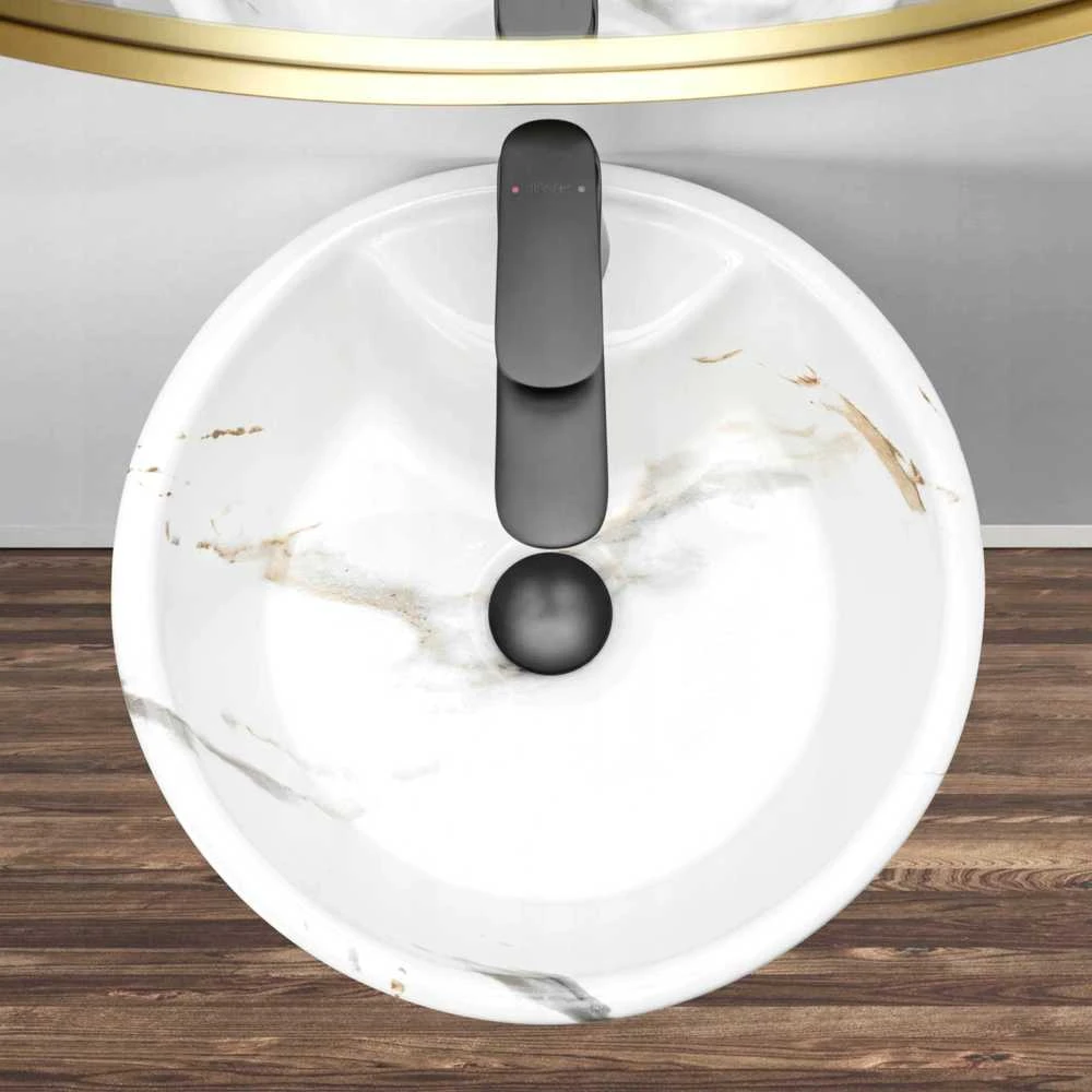 Pastatomas praustuvas REA Blanka Marble Marmur