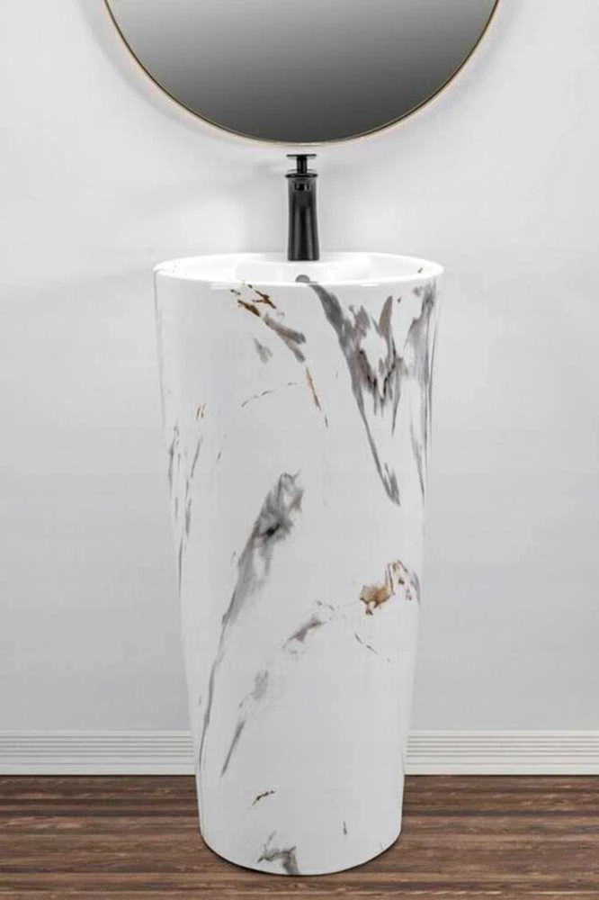 Pastatomas praustuvas REA Blanka Marble Marmur