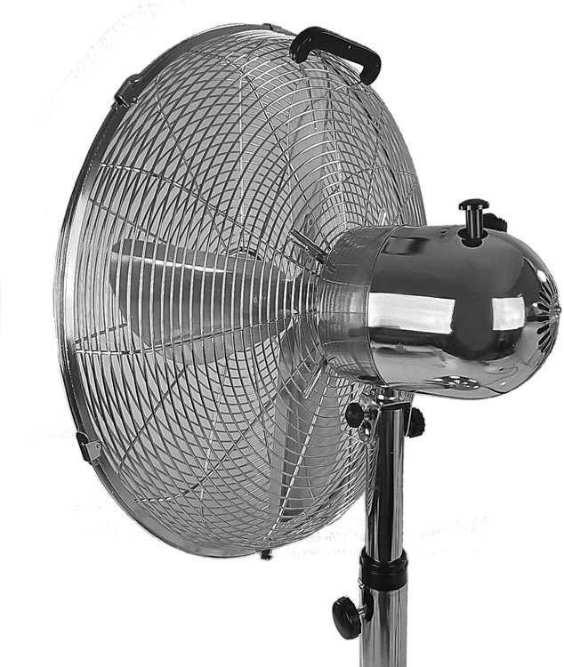 Pastatomas ventiliatorius Vento Inox Chrome, 40 cm, 50W