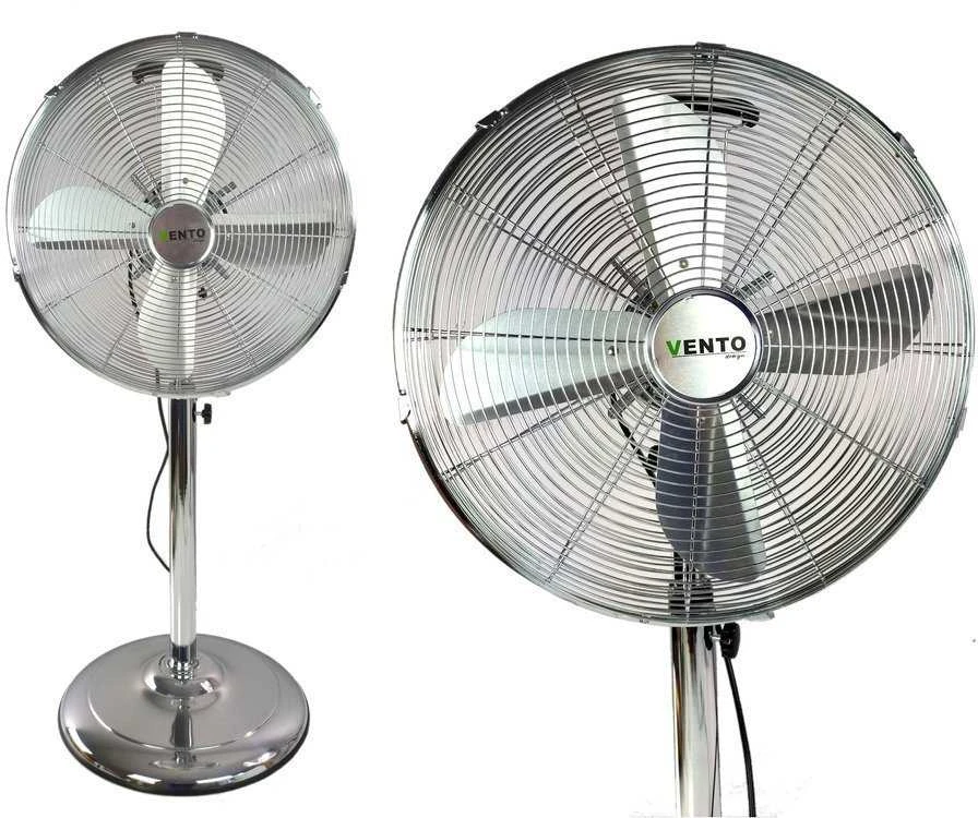 Pastatomas ventiliatorius Vento Inox Chrome, 40 cm, 50W