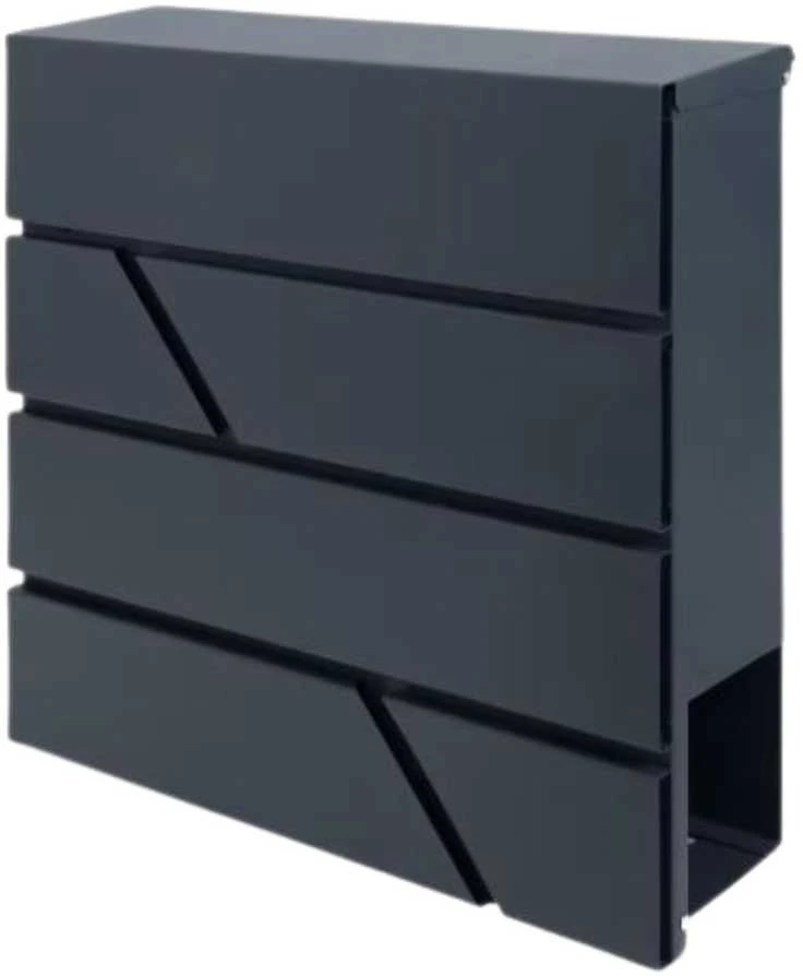 Pašto dėžutė, anthracite, 37x37x11 cm