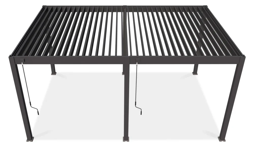Pavėsinė Pergola DELUXE 3,6x5,3 Anthracite