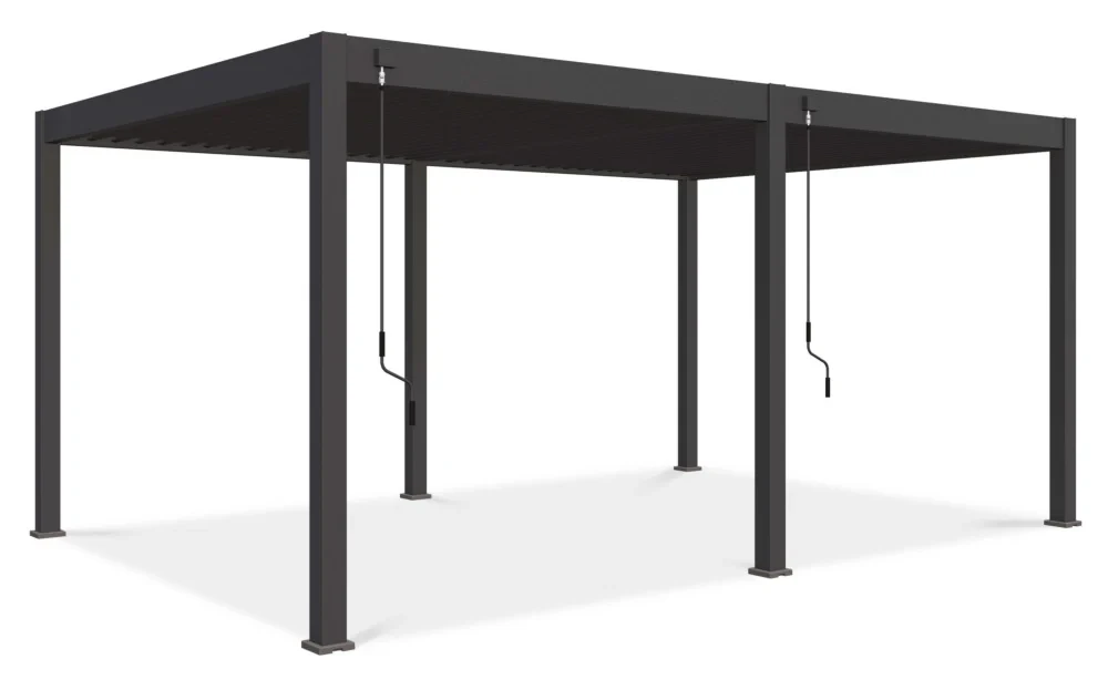 Pavėsinė Pergola DELUXE 3,6x5,3 Anthracite