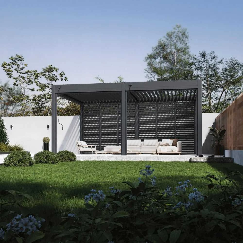 Pavėsinė Pergola DELUXE 3,6x5,3 Anthracite