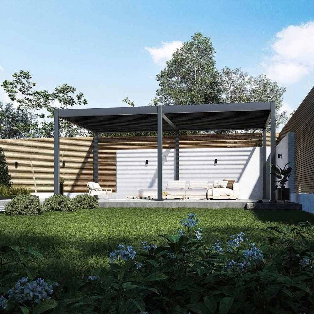 Pavėsinė Pergola DELUXE 3.6x6 Anthracite