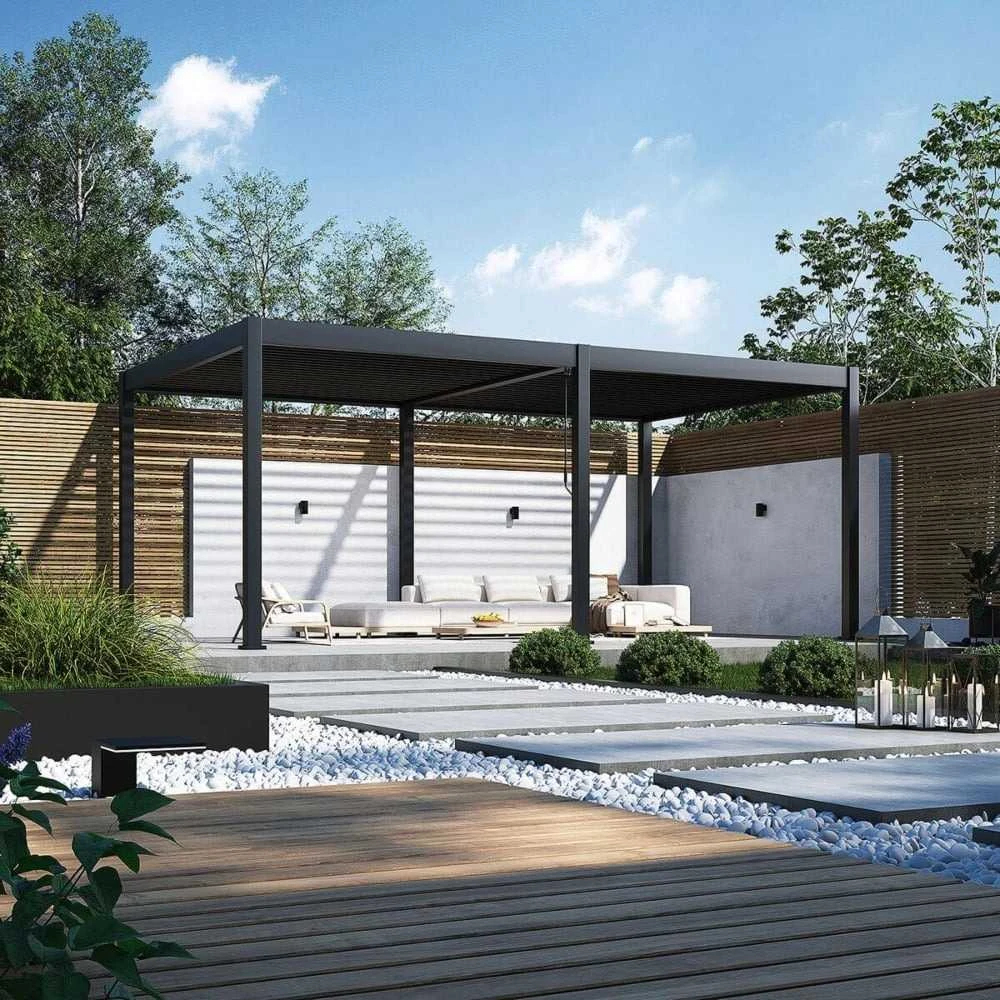 Pavėsinė Pergola DELUXE 3.6x6 Anthracite
