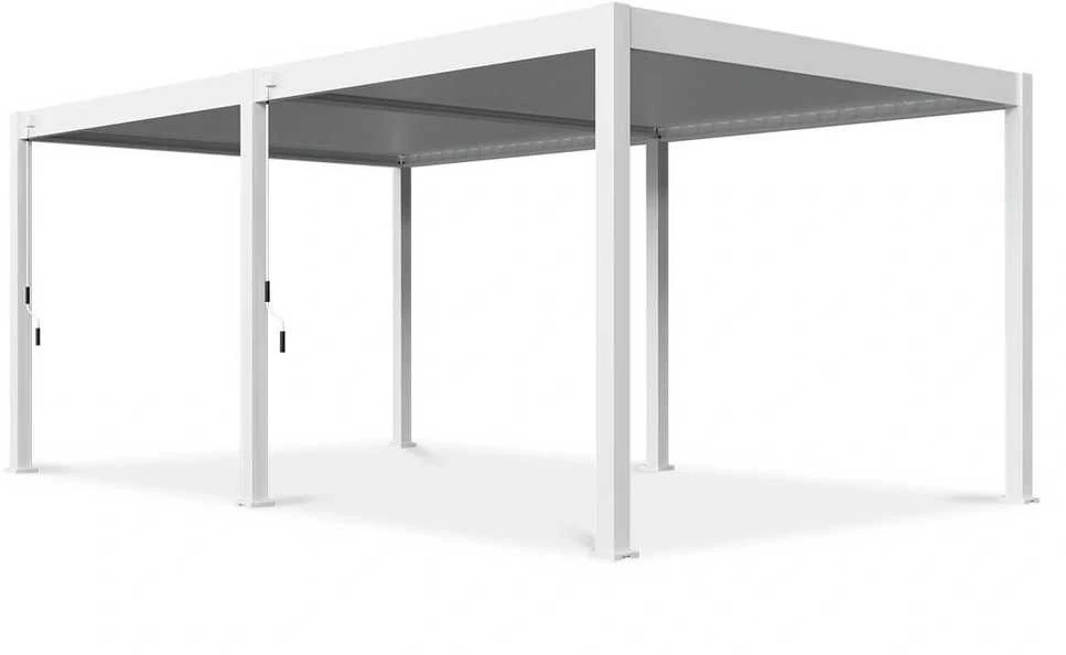 Pavėsinė Pergola DELUXE 3.6x6, Baltas