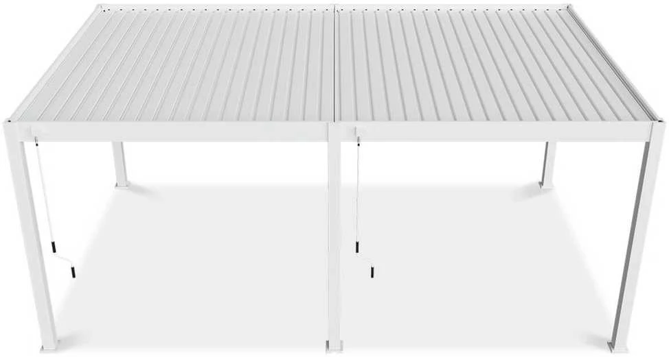 Pavėsinė Pergola DELUXE 3.6x6, Baltas