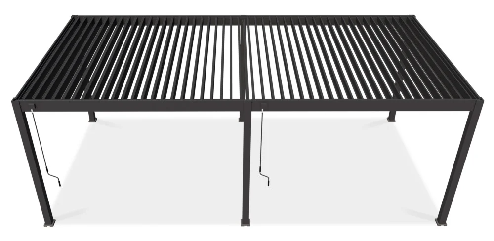 Pavėsinė Pergola DELUXE 3.6x7.2 Anthracite