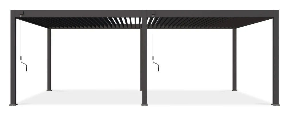 Pavėsinė Pergola DELUXE 3.6x7.2 Anthracite