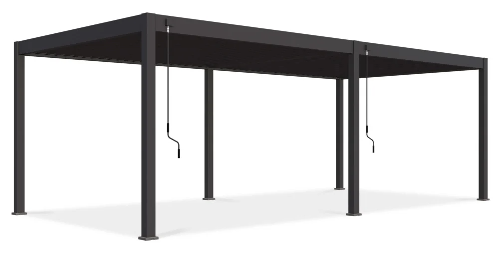 Pavėsinė Pergola DELUXE 3.6x7.2 Anthracite