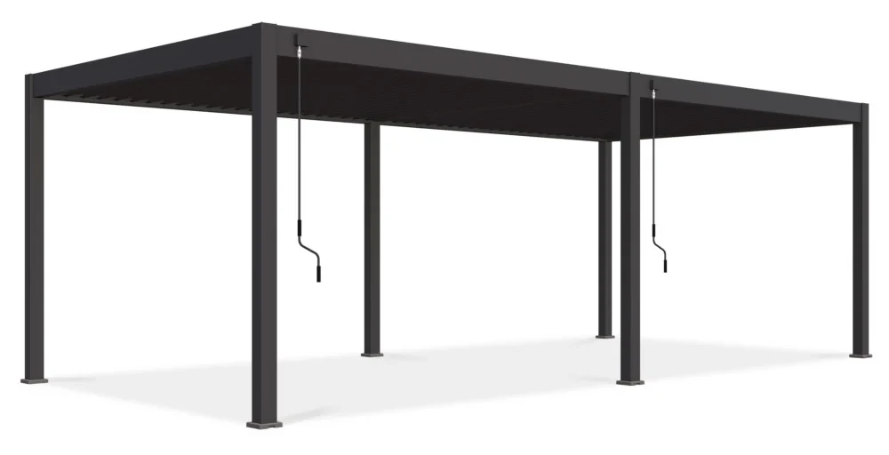 Pavėsinė Pergola DELUXE 3.6x7.2 Anthracite