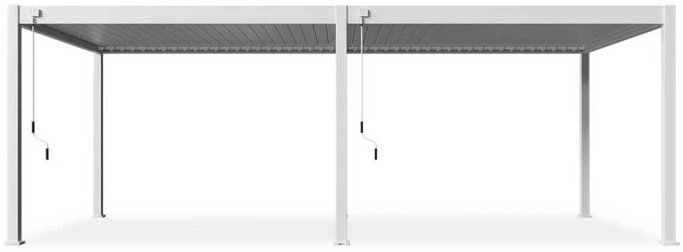 Pavėsinė Pergola DELUXE 3.6x7.2, Baltas