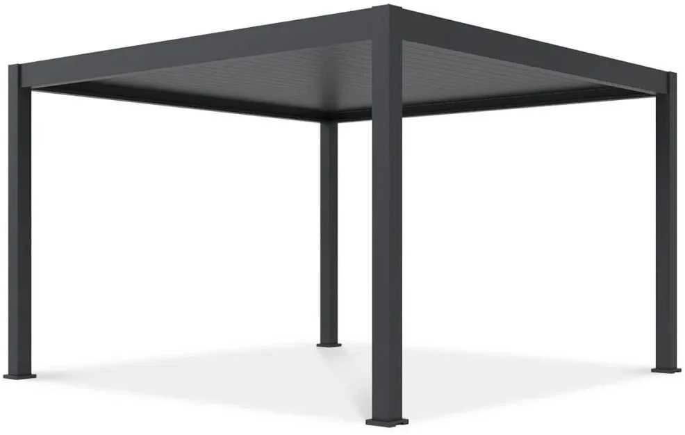 Pavėsinė Pergola DELUXE PRO AUTOMATIC 4x4 su LED, Anthracite