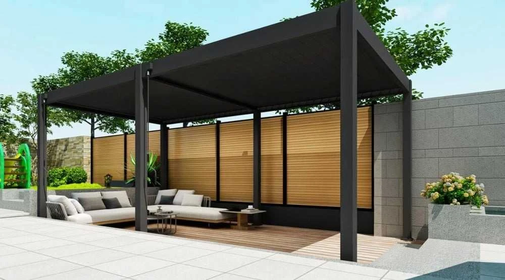 Pavėsinė Pergola ELEGANCE 3x6, Anthracite