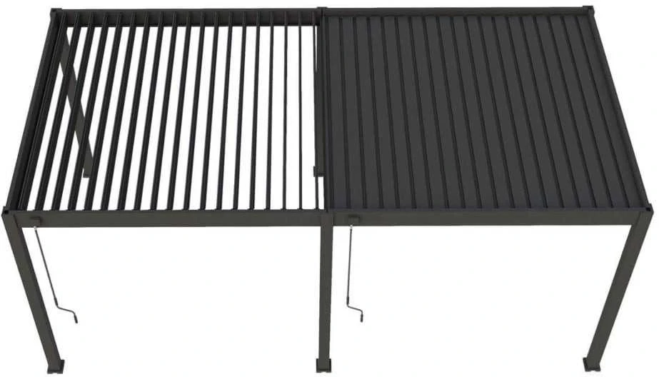 Pavėsinė Pergola ELEGANCE 3x6, Anthracite