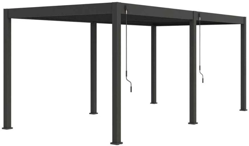 Pavėsinė Pergola ELEGANCE 3x6, Anthracite