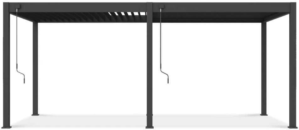 Pavėsinė Pergola ELEGANCE 3x6, Anthracite