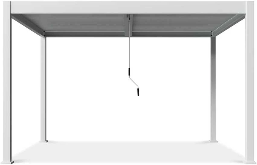 Pavėsinė Pergola ELEGANCE DUO 3.6x4, Baltas