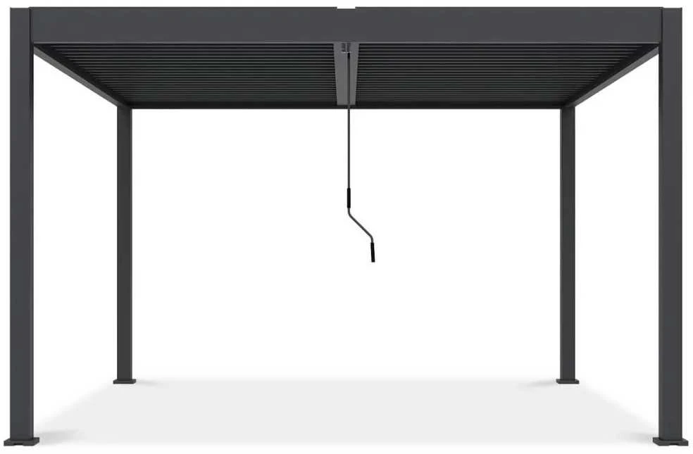 Pavėsinė Pergola ELEGANCE DUO 4x4, Anthracite