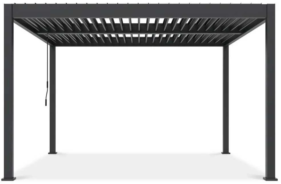 Pavėsinė Pergola ELEGANCE DUO 4x4, Anthracite