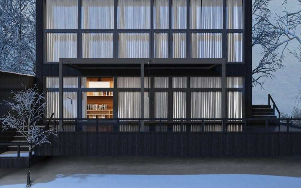 Pavėsinė Pergola ELEGANCE WALL 3x6, Anthracite, montuojama prie sienos
