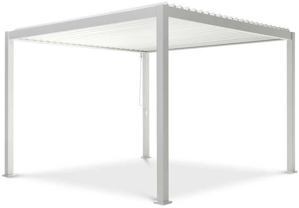 Pavėsinė Pergola Premium 3x3, Baltas