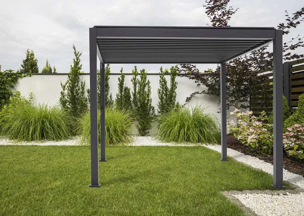Pavėsinė Pergola Premium 3x4, Anthracite
