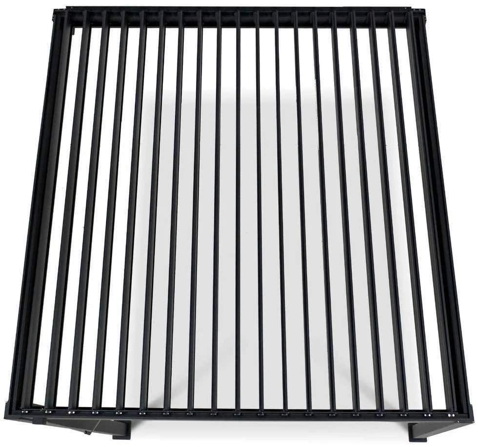 Pavėsinė Pergola Premium Wall 3x3 Anthracite, montuojama prie sienos