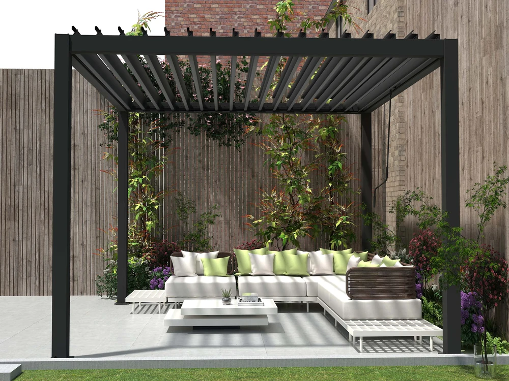 Pavėsinė Pergola PRIMARY 3x3, Anthracite