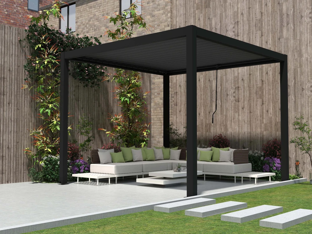 Pavėsinė Pergola PRIMARY 3x3, Anthracite