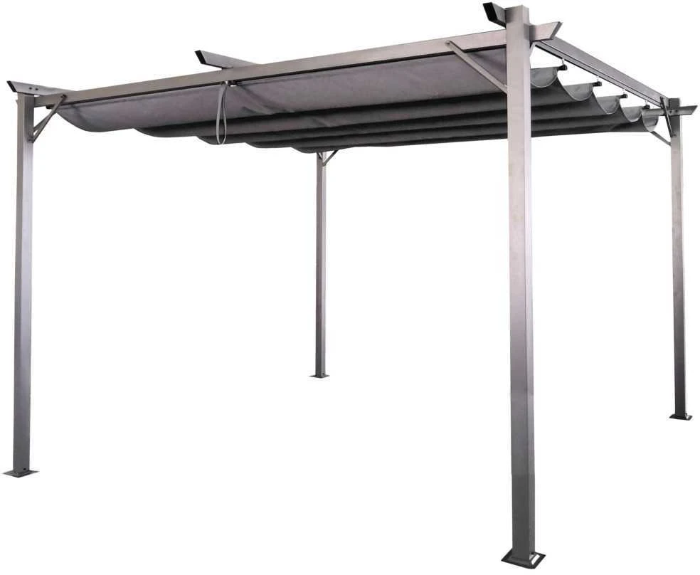Pavėsinė Pergola SPRINT 3x4, Anthracite/Pilkas