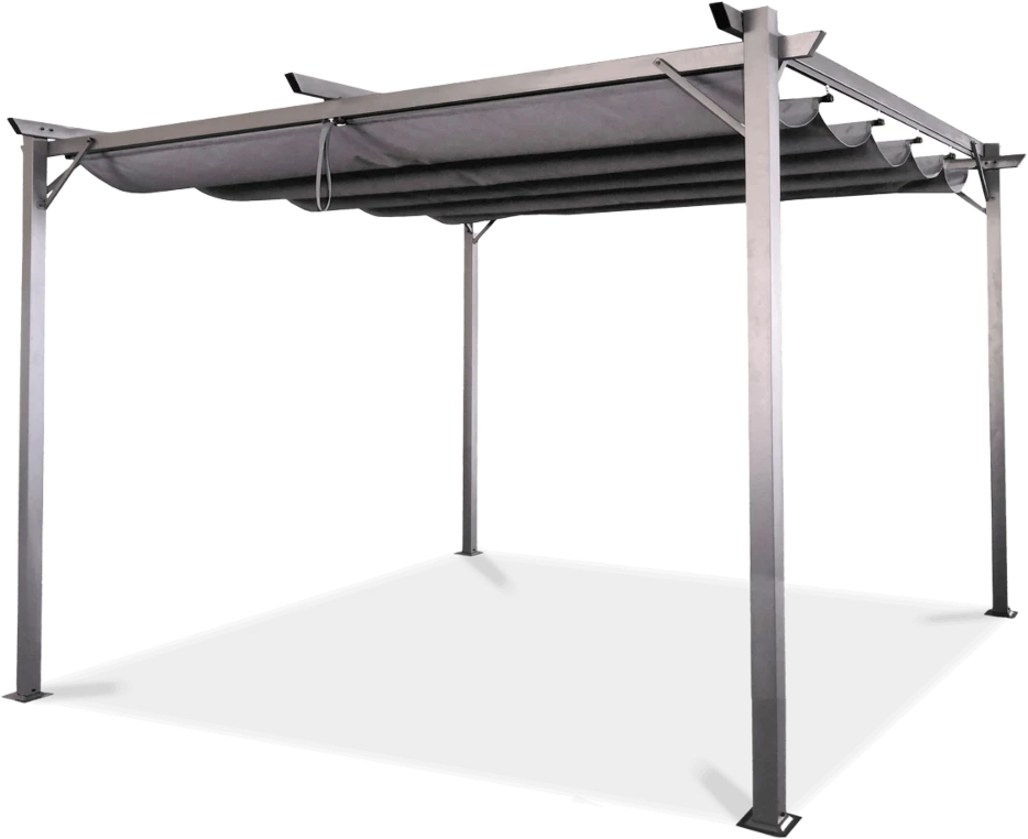 Pavėsinė Pergola SPRINT 3x4, Anthracite/Pilkas
