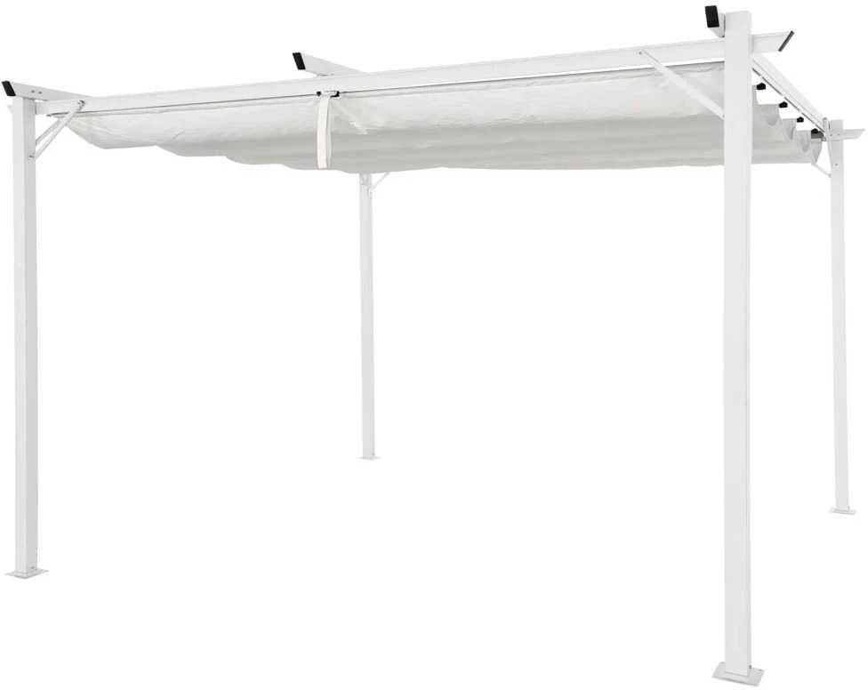Pavėsinė Pergola SPRINT 3x4, Baltas