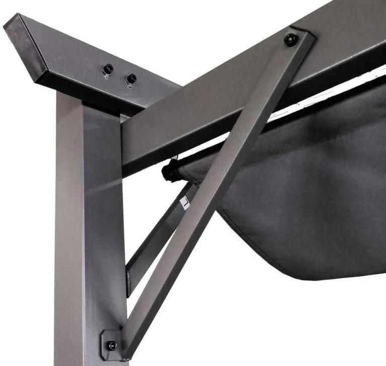 Pavėsinė Pergola SPRINT 3x6, Anthracite/Pilkas