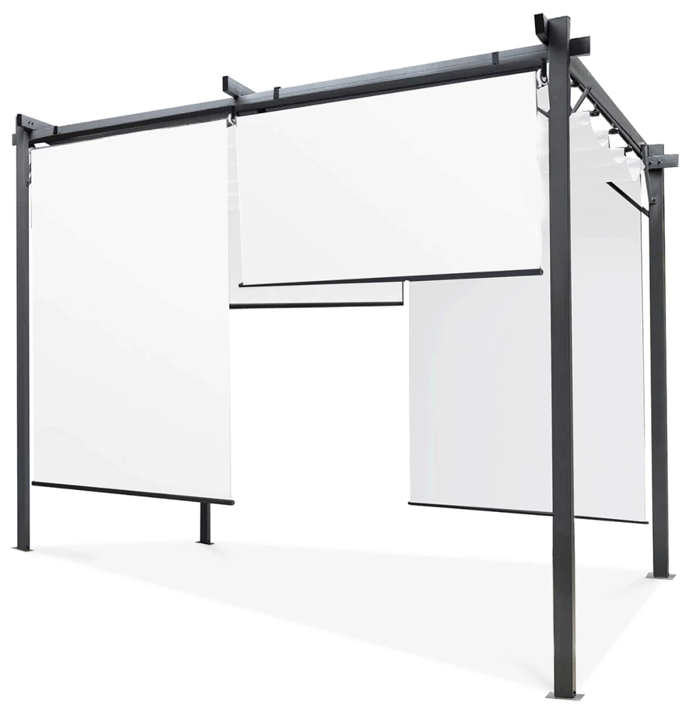 Pavėsinė Pergola SPRINT PLUS 3x3, Anthracite/Baltas