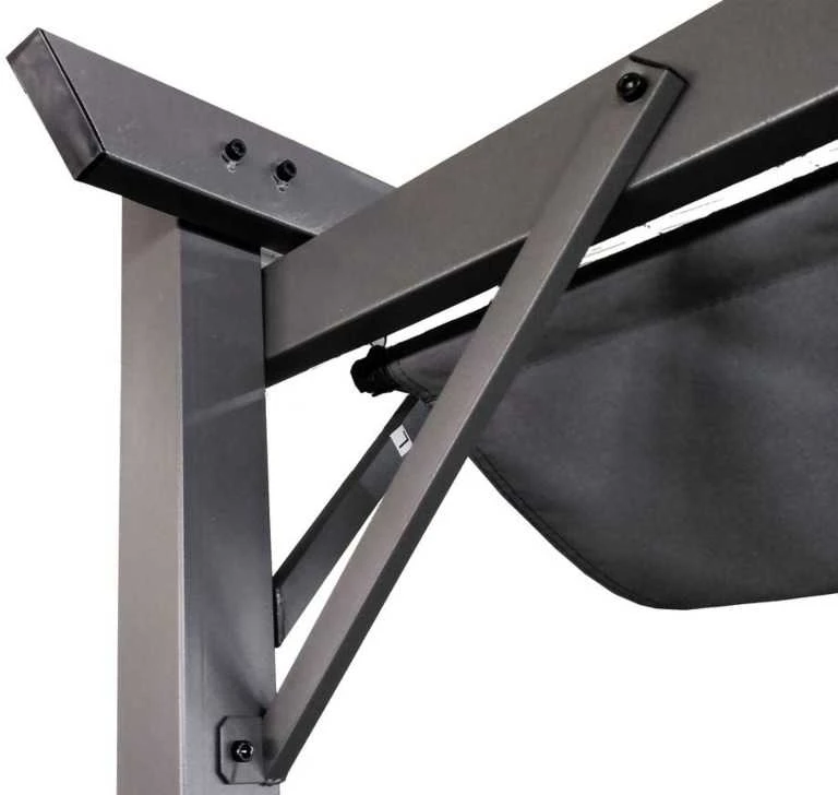 Pavėsinė Pergola SPRINT PLUS 3x3, Anthracite/Pilkas