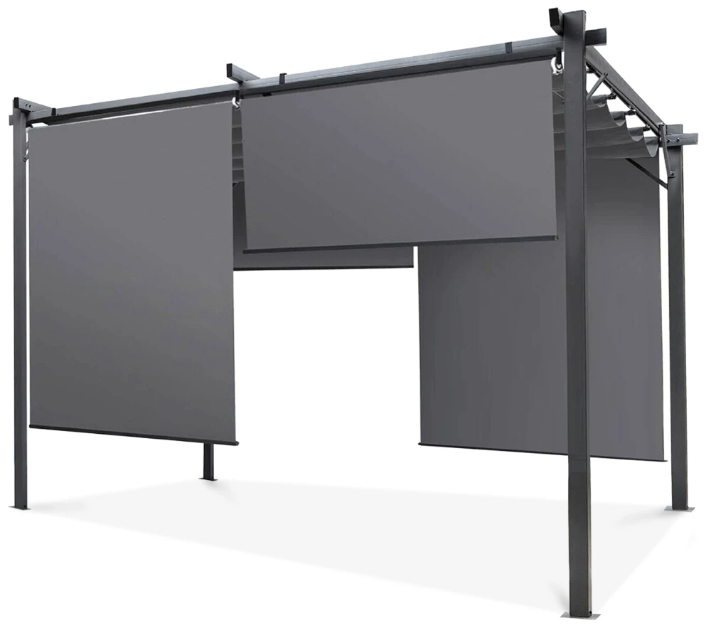 Pavėsinė Pergola SPRINT PLUS 3x4, Anthracite/Pilkas