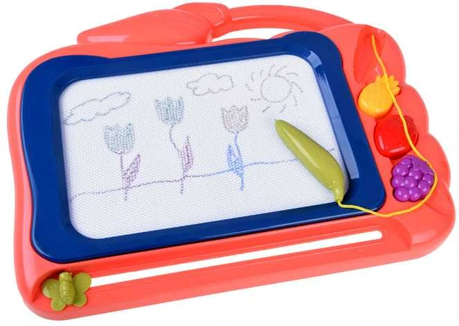 Piešimo lenta su antspaudais, oranžinė