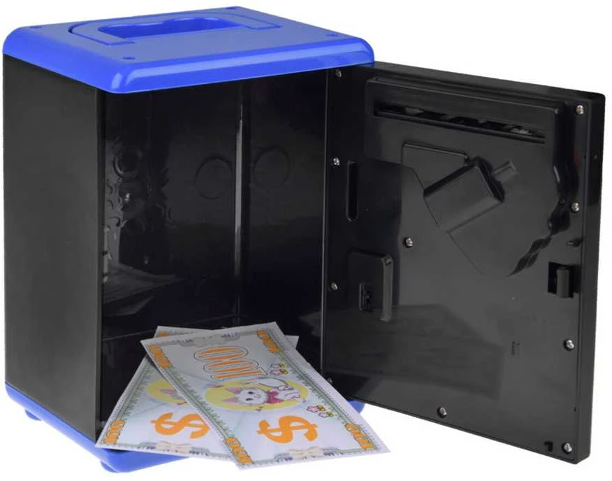 Piggy bank seifas, mėlyna
