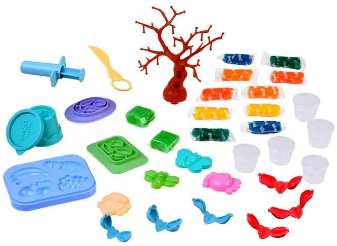 Plastikinės masės rinkinys Medis