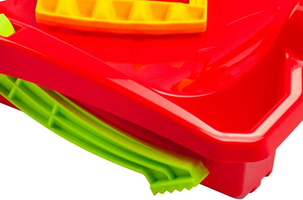 Plastikinės rogutės Prosperplast Hornet, raudonos