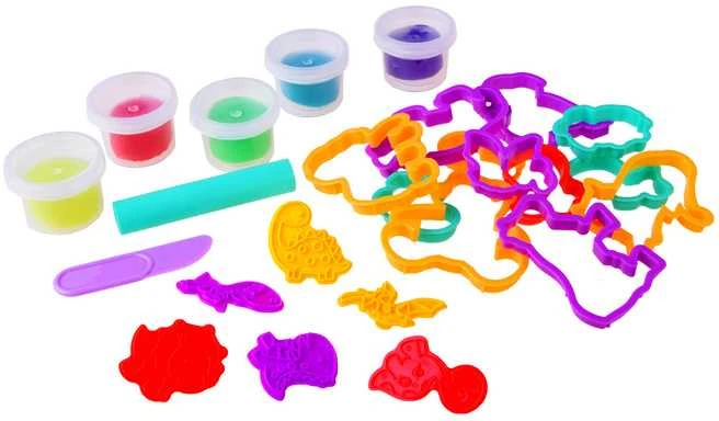 Plastilino rinkinys Dinozaurų fomelės