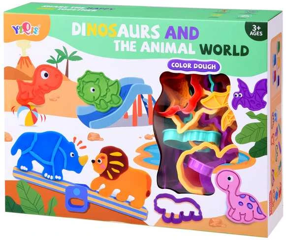 Plastilino rinkinys Dinozaurų fomelės