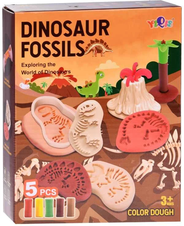Plastilino rinkinys Dinozaurų fosilijos