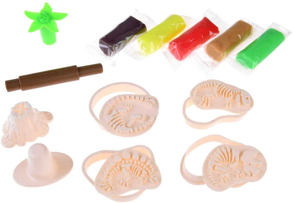 Plastilino rinkinys Dinozaurų fosilijos