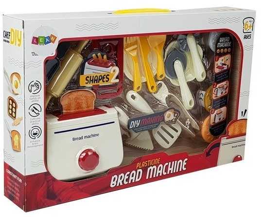 Plastilino rinkinys su žaisliniu skrudintuvu