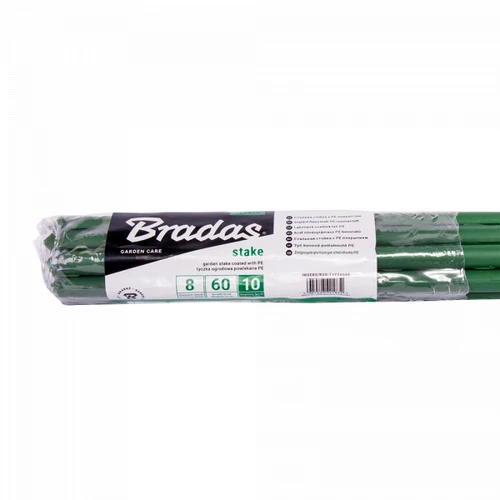 Plieniniai sodo kuoliukai Bradas, 0,8cm x 120cm, 10 vnt.