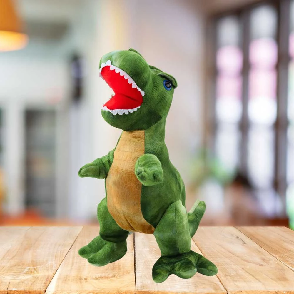 Pliušinis žaislas Dinozauras, 45 cm, žalias