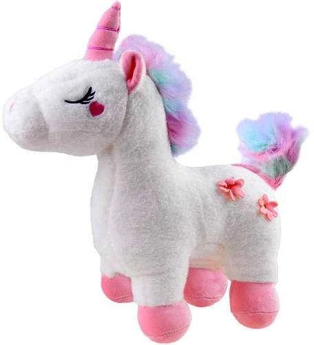 Pliušinis žaislas Magiškas vienaragis, baltas, 48 cm